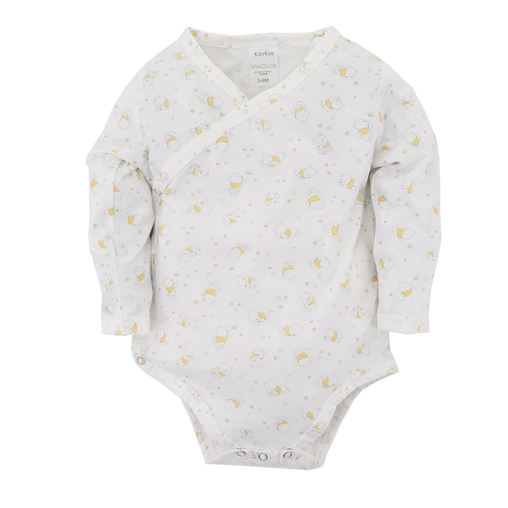 Long sleeve baby jumpsuit