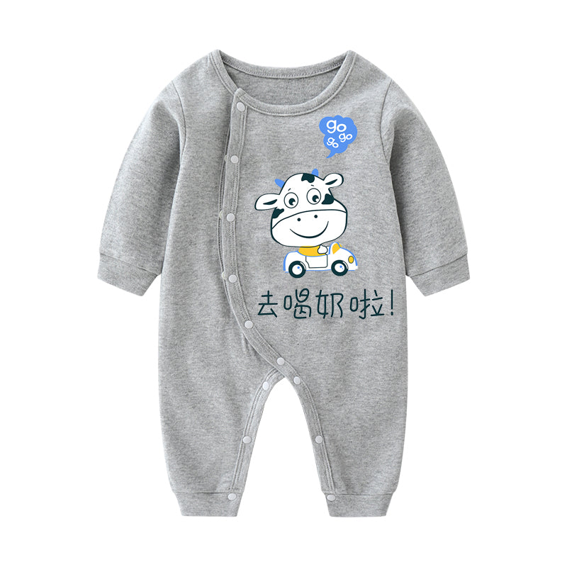 Baby Ctton Long-sleeved One-piece Baby Romper