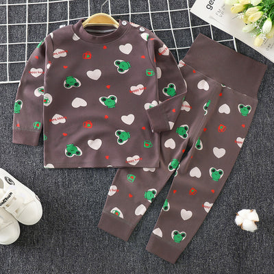 Toddler Boys And Girls Baby Autumn Clothes Long Trousers Home Service