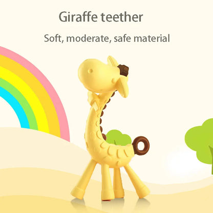 Dr. Isla Silicone Giraffe Baby Teether