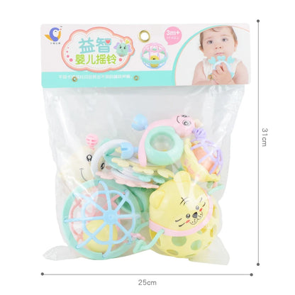 Baby Rattle Teether Set