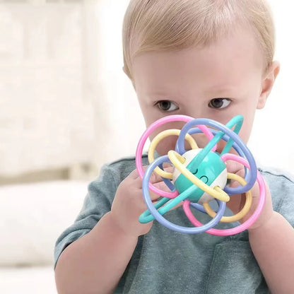 Baby Hand Ball Toy | Teething & Grasp Training for Babies