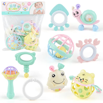 Baby Rattle Teether Set