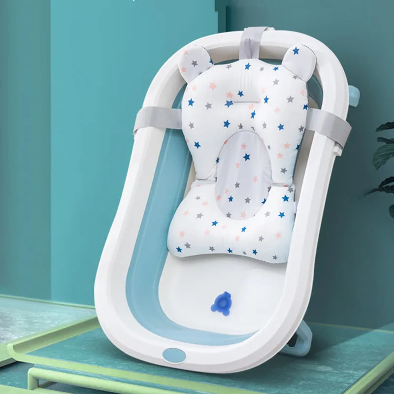 Non-Slip Baby Bath Tub Pad | Safety & Comfort for Newborns