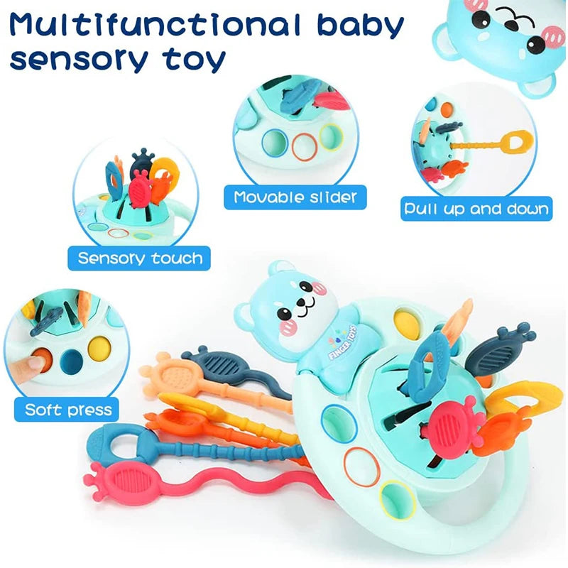 Montessori Silicone Baby Teething Toys