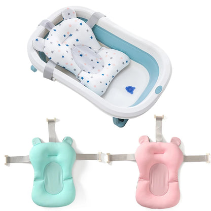 Non-Slip Baby Bath Tub Pad | Safety & Comfort for Newborns