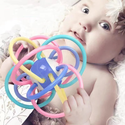 Baby Hand Ball Toy | Teething & Grasp Training for Babies