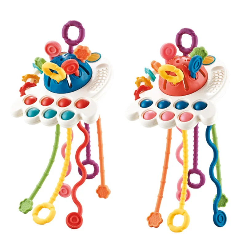 Montessori Silicone Baby Teething Toys