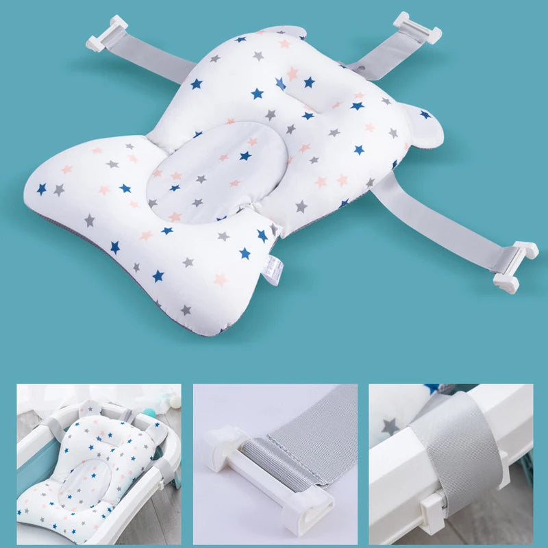 Non-Slip Baby Bath Tub Pad | Safety & Comfort for Newborns