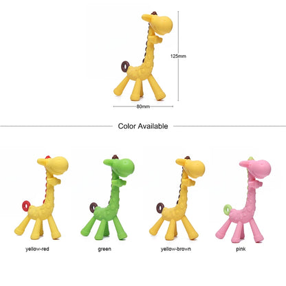 Dr. Isla Silicone Giraffe Baby Teether