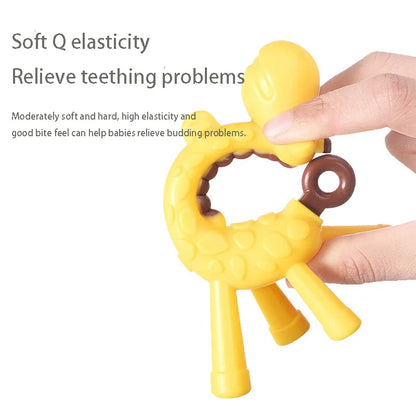 Dr. Isla Silicone Giraffe Baby Teether