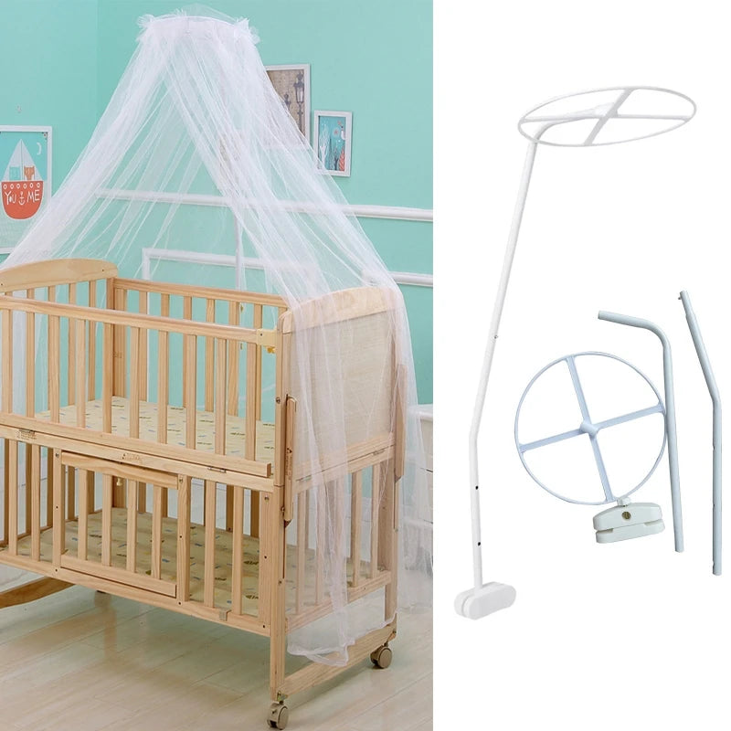 Net Stand for Mosquito Netting Hanging Bed Net Holder Stand for Baby Kids Room Mosquito Bar Frame Palace-Style Crib