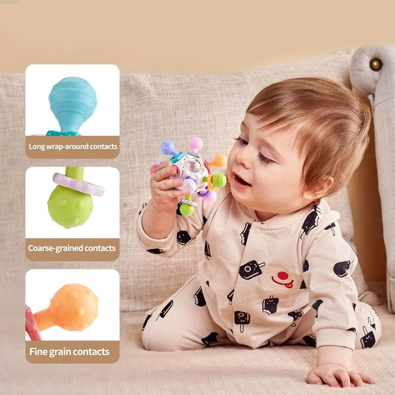 Baby Sensory Rattle & Teether Ball