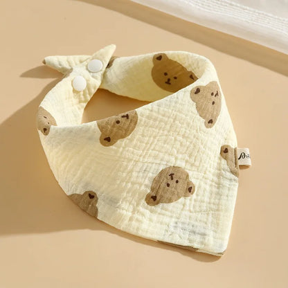 Soft and Absorbent Linen Burp Cloths for Babies | Unisex